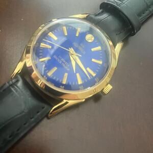 Roamer Popular Blue and Gold Men's Watch